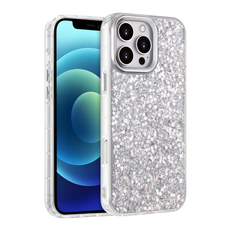 Coque pailletée Stardust · CoverMe Argent